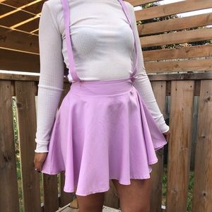 Purple skirt